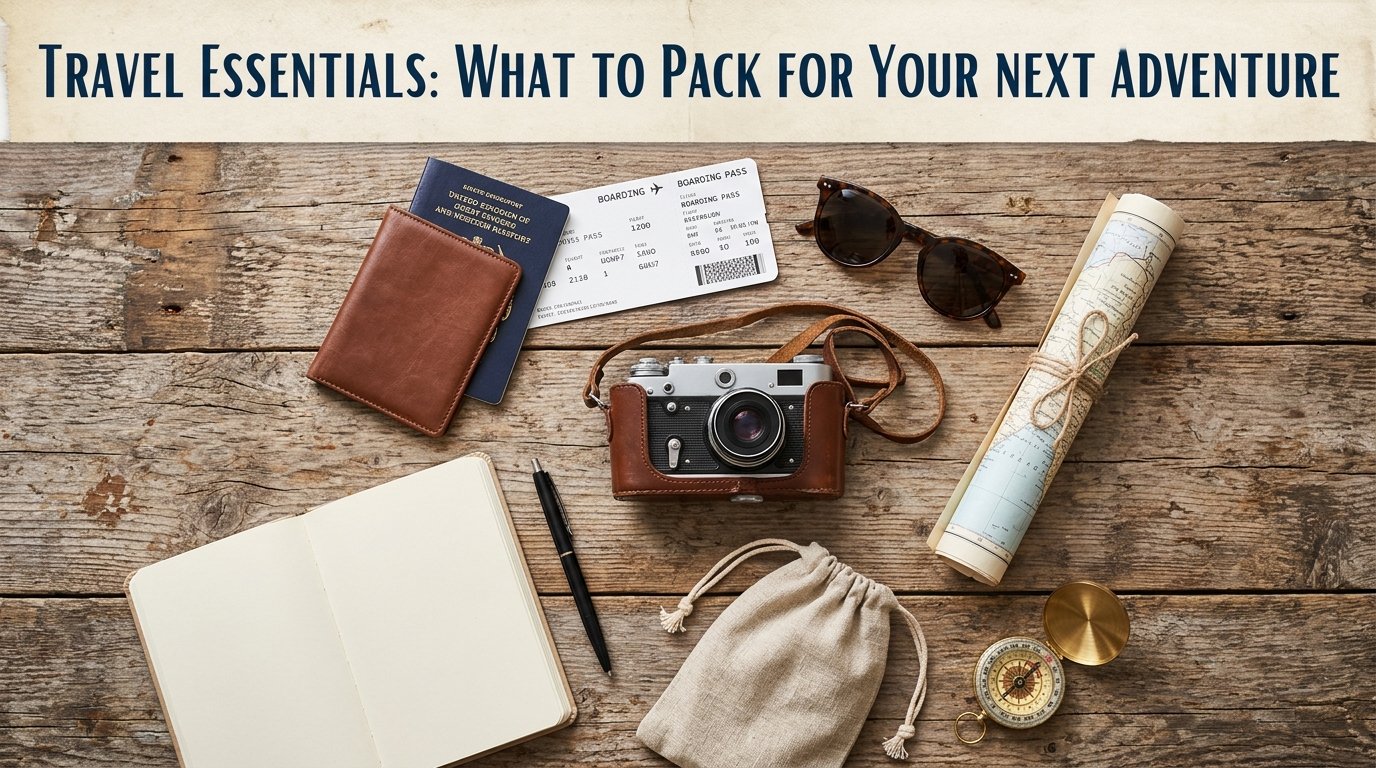 Travel Essentials Checklist: What to Pack for Your Next Adventure