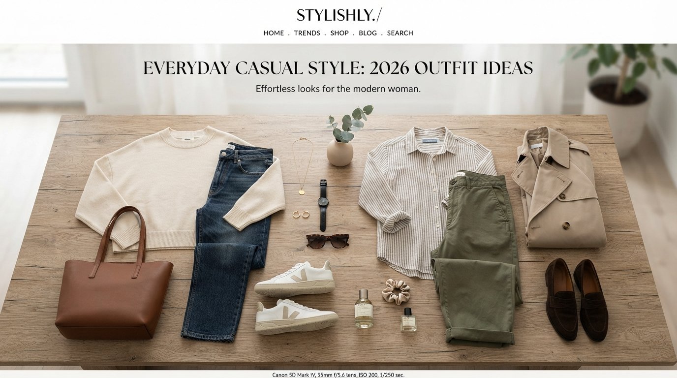Best Casual Outfit Ideas for Everyday Style in 2026