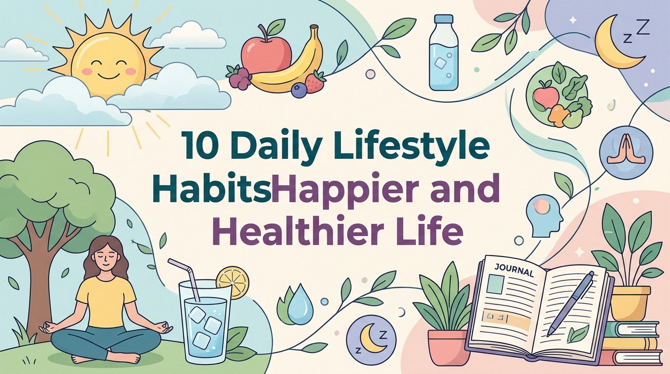 10 Daily Lifestyle Habits for a Happier and Healthier Life