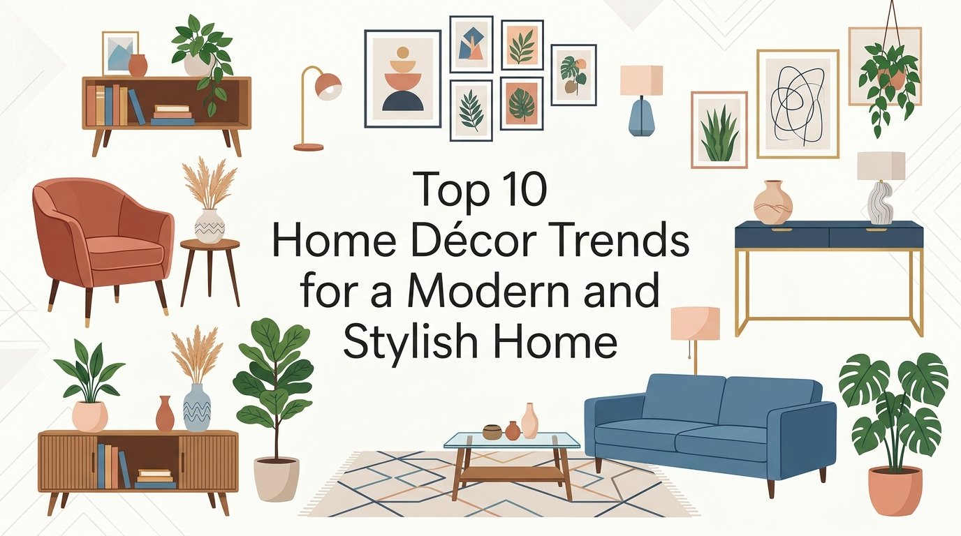 Top 10 Home Décor Trends for a Modern and Stylish Home