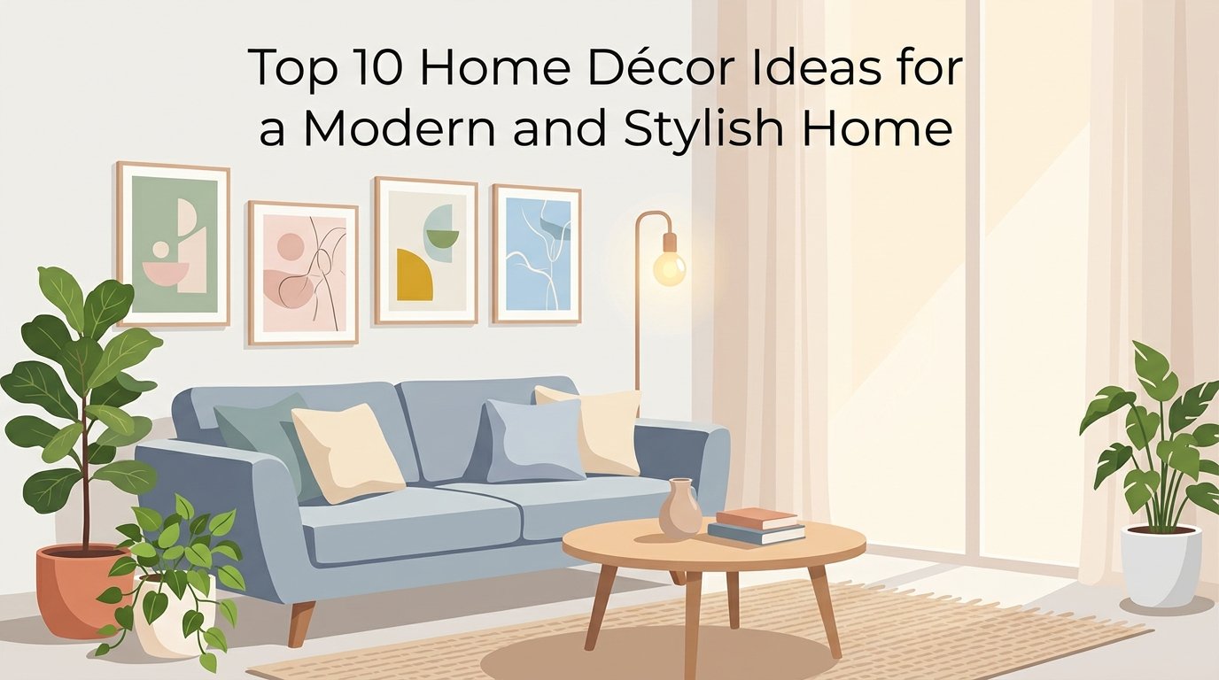 Top 10 Home Décor Ideas for a Modern and Stylish Home